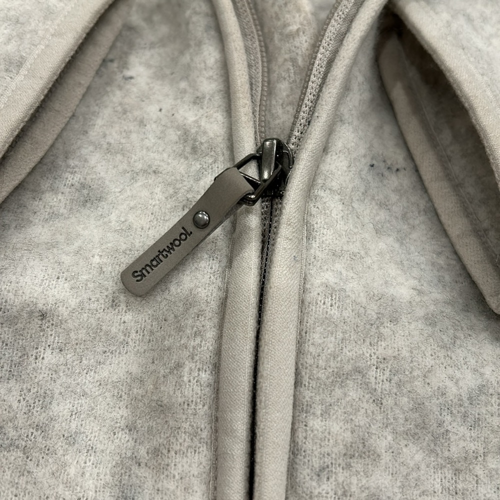 SMARTWOOL | ASH HEATHER HUDSON TRAIL FLEECE ANORAK - Picture 5 of 6